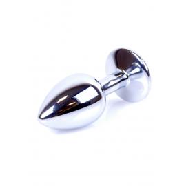 Анальна пробка B - Series Plug-Jewellery Silver PLUG- Clear - 4