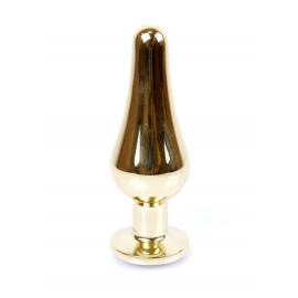 Анальна пробка Jawellery Gold BUTT PLUG Green - 3