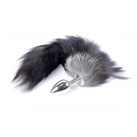 Анальна пробка з хвостом Fox TAIL Black XXL - 2