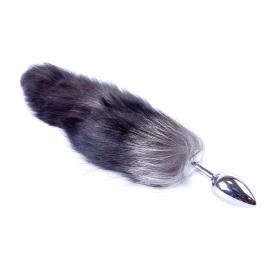 Анальна пробка з хвостом Fox TAIL Black XXL - 4