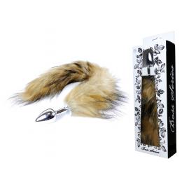 Анальна пробка Fox TAIL Brown XL