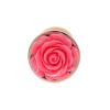 Анальная пробка Jewellery Red Gold PLUG ROSE- Pink