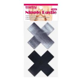 Пестіси - Cross Pattern Nipple Pasties (2 пари) - 1