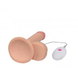 Реалістичний вібратор - The Ultra Soft Dude Vibrating 7.5" - 11