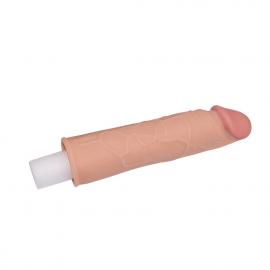 Подовжуюча насадка на пеніс Pleasure X-Tender Penis Sleeve - 4