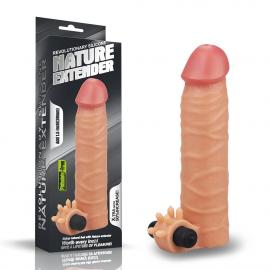 Насадка на член - Vibrating Nature Extender Add 1.5  - 1