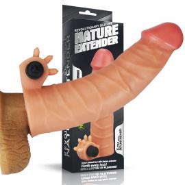 Насадка на член - Vibrating Nature Extender Add 1.5  - 2