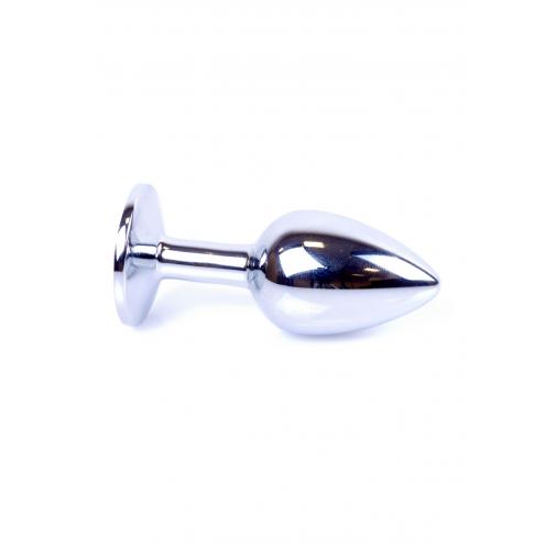 Анальна пробка B - Series Plug-Jewellery Silver PLUG- Clear