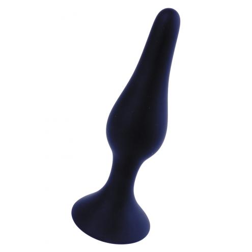 Анальна пробка B - Series HeavyFun Silicone, чорна, екстра велика
