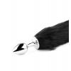 Анальная пробка Plug-Fox TAIL- Black XL