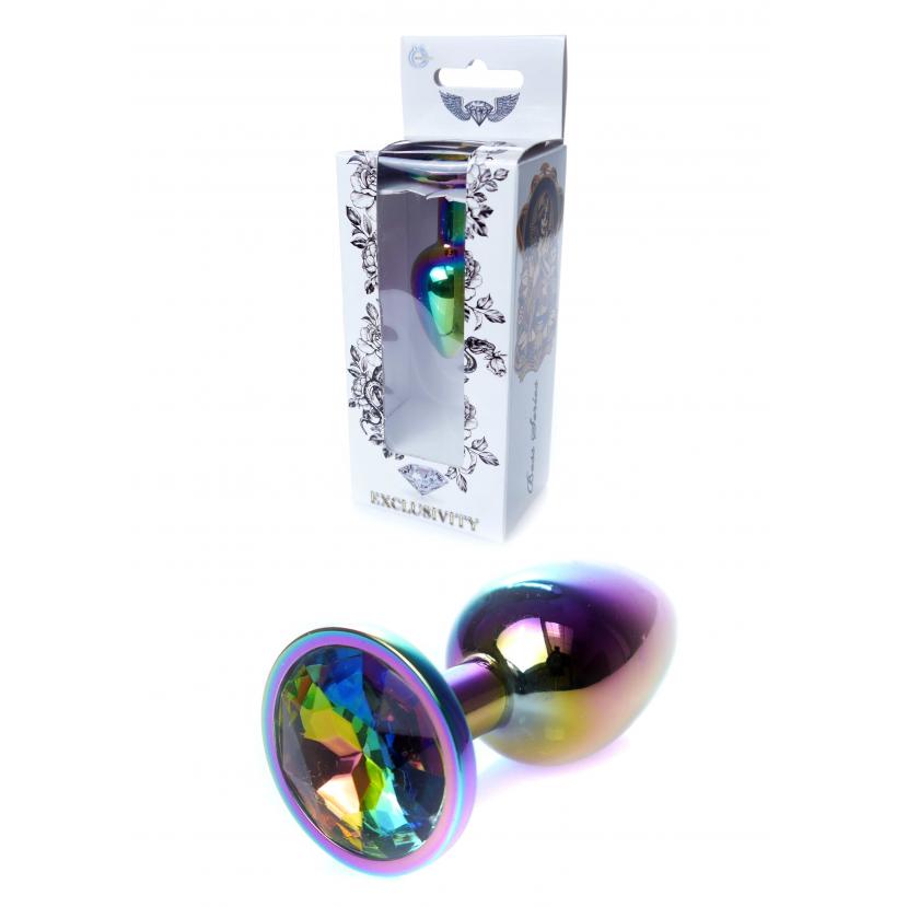 Анальная пробка Jewellery Multicolour PLUG Clear