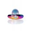 Анальная металлическая пробка Plug - Jewellery Multicolour PLUG- Clear L