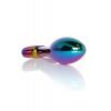 Анальная металлическая пробка Plug - Jewellery Multicolour PLUG- Clear L