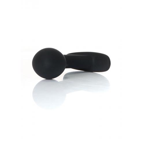 Анальна пробка силіконова Jewellery Curved PLUG- S