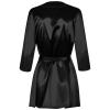 Комплект Obsessive Satinia robe (Черный, L/XL)