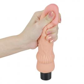 Вібромасажер 7.8 Real Softee Vibrating Dildo 2 - 3