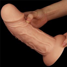 Фаллоимитатор значительного размера 9.5 Realistic Curved Dildo - 3