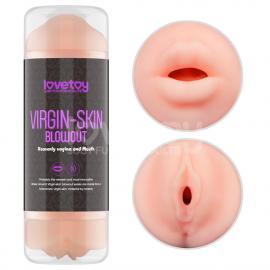 Мастурбатор подвійний SKIN BLOWOUT DOUBLE SIDE STROKER - 1