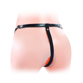 Подвійний страпон Unisex Hollow Strap On - 2