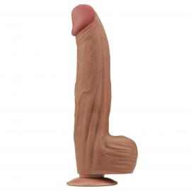 Фалоімітатор 12 King Sized Sliding Skin Dual Layer Dong - 8