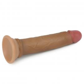 Фалоімітатор 7 Dual layered Platinum Silicone Cock - 5