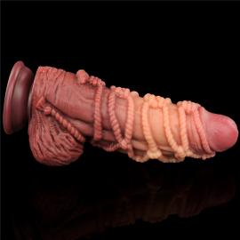 Фаллоимитатор значительного размера 9.5 DUAL LAYERED PLATINUM SILICONE - 3
