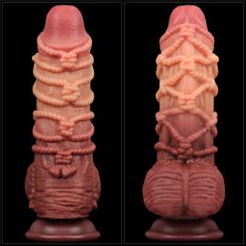 Фаллоимитатор значительного размера 9.5 DUAL LAYERED PLATINUM SILICONE - 6