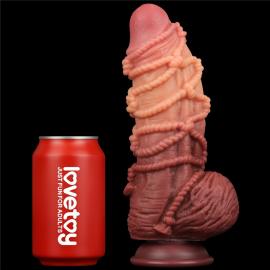 Фаллоимитатор значительного размера 9.5 DUAL LAYERED PLATINUM SILICONE - 4