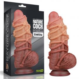Фаллоимитатор значительного размера 9.5 DUAL LAYERED PLATINUM SILICONE - 1