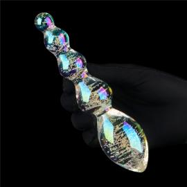 Скляний фалоімітатор DILDO GLOW-IN-THE-DARK TWILIGHT GLEAM GLASS - 5