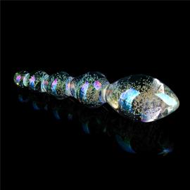 Скляний фалоімітатор DILDO GLOW-IN-THE-DARK TWILIGHT GLEAM GLASS - 6