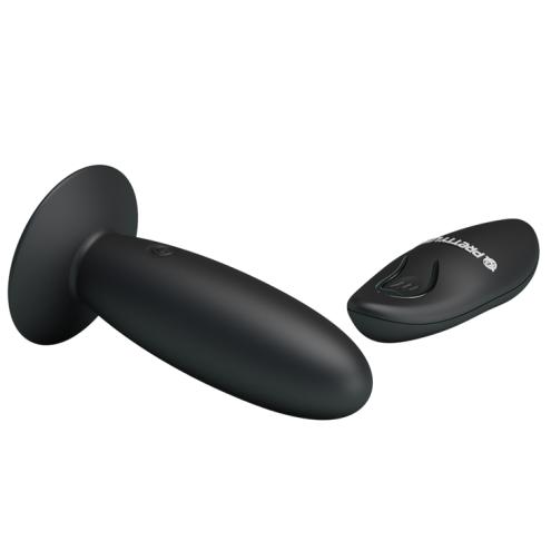 Анальна пробка - Pretty Love Remote Control Vibrating Plug Black