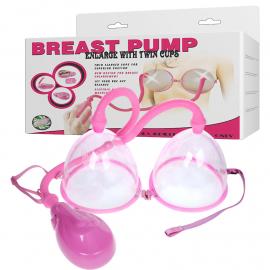 Вакуумна помпа для грудей - Breast Pump Enlarge With Twin Cups Vibrating - 1