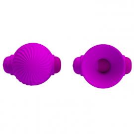 Вакуумні помпи для сосків - Pretty Love Nipple Sucker Purple - 2