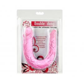 Двосторонній фалоімітатор - Double Dong Pink - 2