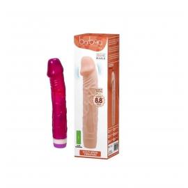 Вибратор Barbara Classic Jelly Vibe Pink 23 cm
