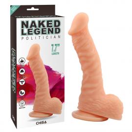 Фалоімітатор - Naked Legend Politician 7.7 Flesh - 1