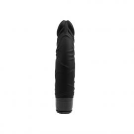 Вібратор - M-Mello Thick Realistic Dildo 8 Black - 4