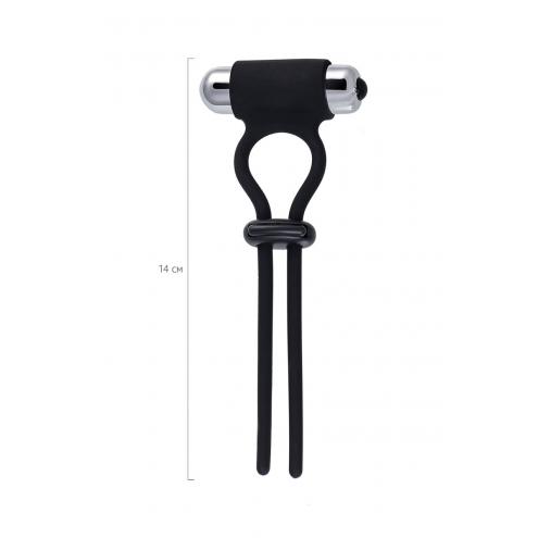 Эрекционная петля - A-Toys Erection enhancing lasso Jat, black