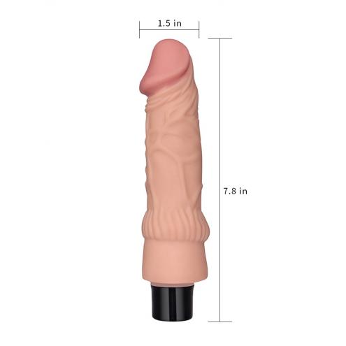 Вибромассажер 7.8 Real Softee Vibrating Dildo 2