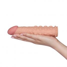 Насадка на член Pleasure X-Tender Penis Sleeve Flesh 2 - 4