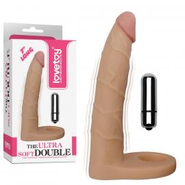 Насадка на член 7 The Ultra Soft Double Vibrating - 1