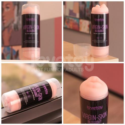 Мастурбатор подвійний SKIN BLOWOUT DOUBLE SIDE STROKER
