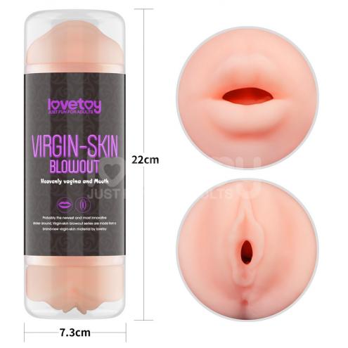 Мастурбатор подвійний SKIN BLOWOUT DOUBLE SIDE STROKER