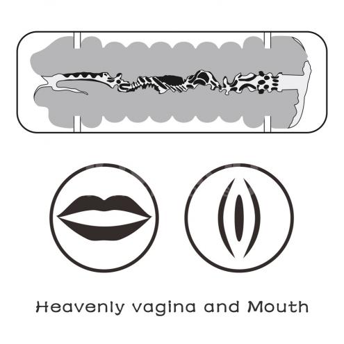 Мастурбатор подвійний SKIN BLOWOUT DOUBLE SIDE STROKER