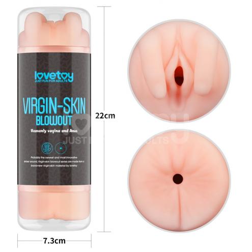 Мастурбатор подвійний SKIN BLOWOUT DOUBLE SIDE STROKER