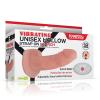 Порожнистий страпон Vibrating Unisex Strap On для пари з пультом керування