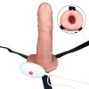 Порожнистий страпон Vibrating Unisex Strap On для пари з пультом керування