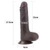 Фалоімітатор 7 Sliding Skin Dual Layer Dong – Black