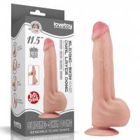 Фаллоимитатор 11.5'' King Sized Sliding Skin Dual Layer Dong